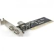StarTech.com Low Profile 2 Port PCI USB 2.0 Card (2+1 internal ports)