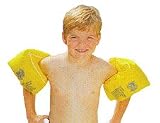 Aqua School Water Muscles: Soft Touch Deluxe Non-Chafing Fabric Arm Floats - 1 Pair Medium for Up To 40 lbs.