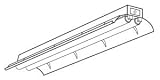 General 00493 CSR4-232-EB8LHUNV 4' 2L T8 INDUSTRIAL Commercial
Ceiling Light Fixture