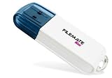 FileMate USB flash drive 1GB Mini RoHS White Blue Cap