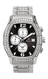 Bulova Men's Crystal Bracelet watch #96B000