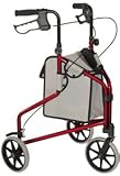 3 Wheel Freedom Cart™ Ambulatory Aids Ultra -lightweight 3-wheeled walker with pouch, polyest