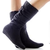 Black Comfort Ladies High Heel Platform Shoes Footwear