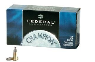 Buy Champion 22LR HV 40 Grain Solid by Federal Cartridge