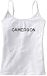 CAMEROON - Country Series - White Women's / Girls Camisole (Girlie / Babydoll)