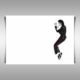 MICHAEL JACKSON NUBER ONES A1 CANVAS ART PRINT