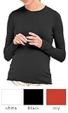 Micro-Sheer Crewneck Sweater (maternity)