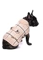 Beige Tartan Lambswool Detective Dog Coat size 20 inch Was &pound;39.99 now only &pound;20.00