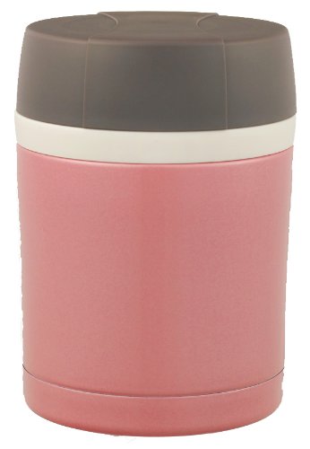 ドウシシャ フードポット 保温保冷機能付 300ml レシピ付 ピンク DFC-300PK