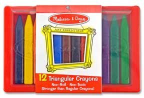Triangular Crayon Set - 12 Pieces