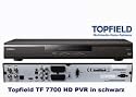 Topfield TF 7000 HD Satreceiver schwarz PVR ready