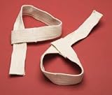 White Cotton Lifting Straps