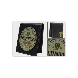 Bio World GUINNESS STOUT PATCH MENS BLACK WALLET - COMES WITH TIN