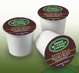 Green Mountain Coffee Double Black Diamond Extra Bold K-Cup (24 count)