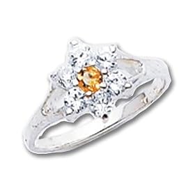 Buy Sterling Silver Citrine ring by A Great Jewelry Co.