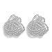 Small Twisted Love Knot Earrings