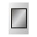 Robern DC2430D4BMGRE75 Dec Frmd Cab, D4, Bm, Gray, Elec,Rh,B