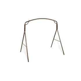 Jack Post Woodlawn Swing Frame in Bronze Finish from Swings & Rockers Gliders