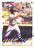 Jeff Abbott, Prince William Cannons - White Sox Affiliate Autographed Card