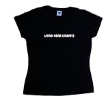 United Arab Emirates text Black Ladies T-Shirt