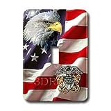 US Navy - US Navy Officer Crest - Light Switch Covers - single toggle switch