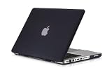 Osaka ® FROST series Midnight Black Rubberized Case / Cover for 13" A1278 Aluminum Unibody MacBook Pro (Black keys, 13.3-inch diagonal screen)