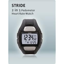 MIO Stride Strapless Heart Rate Watch w/ Pedometer