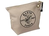 Klein Tools 5539nat Canvas Zipper Bag Natural