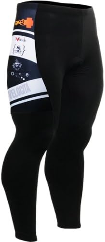 Leohester Men's Long Cycling Pants Mix Style M