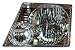 TYC Left Headlight Assembly Compatible with 2002-2005 Ford Explorer