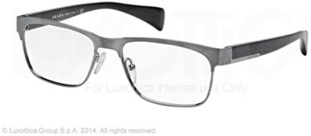 Prada PR61PV Eyeglasses-DHG/1O1 Antique Brushed Gunmetal-53mm
