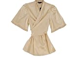 BCBG MAX AZRIA - BCBGMaxazria Silk Stretch Woven Top Charmeuse