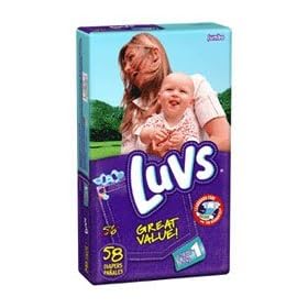 Luvs Ultra Leakguards Baby Diapers, Size 1, #10436 - 58/ Pack, 4 Packs= 232 pampers