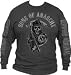SONS OF ANARCHY CHARCOAL MENS LONG SLEEVES TEE