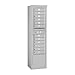 Salsbury Industries 3914S-12AFP Free Standing Horizontal 4C Mailbox Aluminum