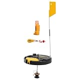 Frabill Pro Thermal Round Tip-Up Kit (Black, 10-Inch)