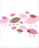 Nurseryworks Chicks Framed Poster