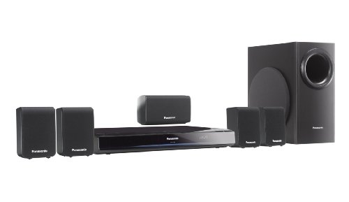 Panasonic SC-PT 480 EG-K 5.1 DVD Heimkinosystem (iPod/ iPhone ready, HDMI, 1000 Watt RMS, USB) schwarz