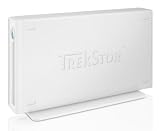 TrekStor DataStation maxi m.ub - 3.5 External Hard Drive with a back up button 1TB SATA WHITE & USB 2.0