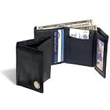 Ball State University - Men's Leather Bi-Fold Wallet
