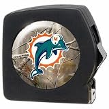 NFL Miami Dolphins Open Field 25' Tape Measure