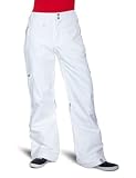 Roxy XKWSP034 Damen Snowboardhose Golden Track, white, 26 (XS)