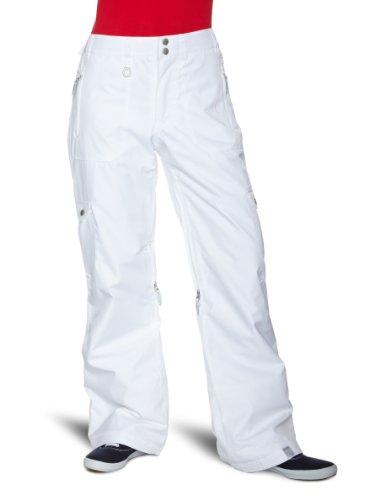 Roxy XKWSP034 Damen Snowboardhose Golden Track, white, 26 (XS)