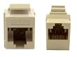 CAT6, RJ45 Inline Keystone Coupler, white Color