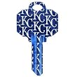 Kansas City Royals Schlage SC1 House Key