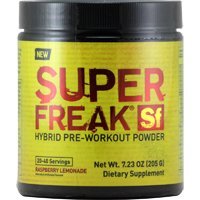 Pharmafreak Super Freak Hybrid Pre-Workout Powder, Raspberry Lemonade, 7.23 Ounce