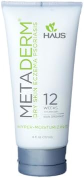 MetaDerm Organic Hyper-Moisturizing Cream Dry Skin, Eczema, Psoriasis