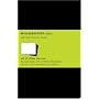 Moleskine Plain Cahier Journal Black Pocket: set of 3 Plain Journals