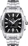 Image of Bulova 96B144 Mens Precisionist Black Silver Watch