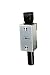 Blingstar Enclosed Flashlight Hanger with Stars- Standard Aluminum
